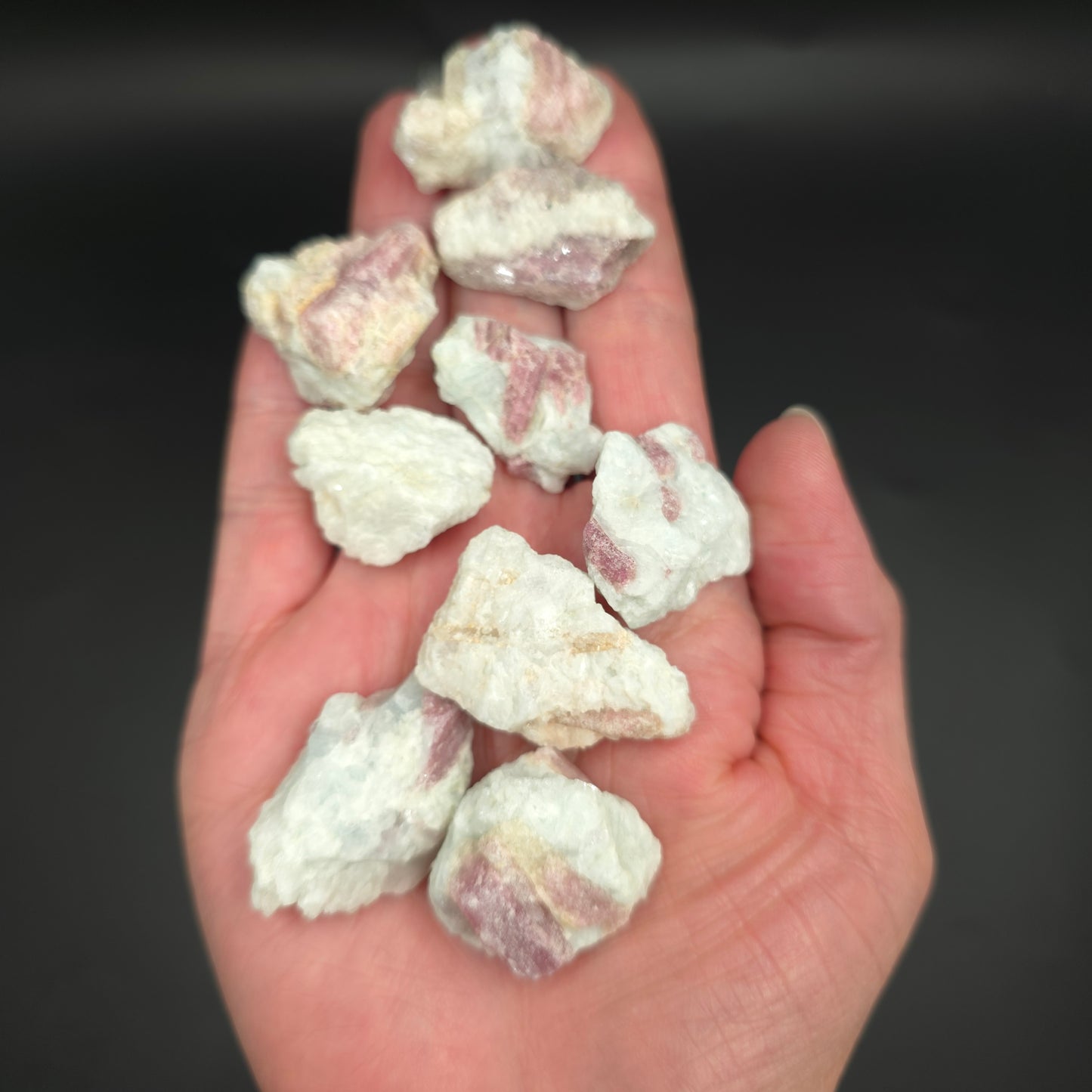 Pink Tourmaline Rough Stone