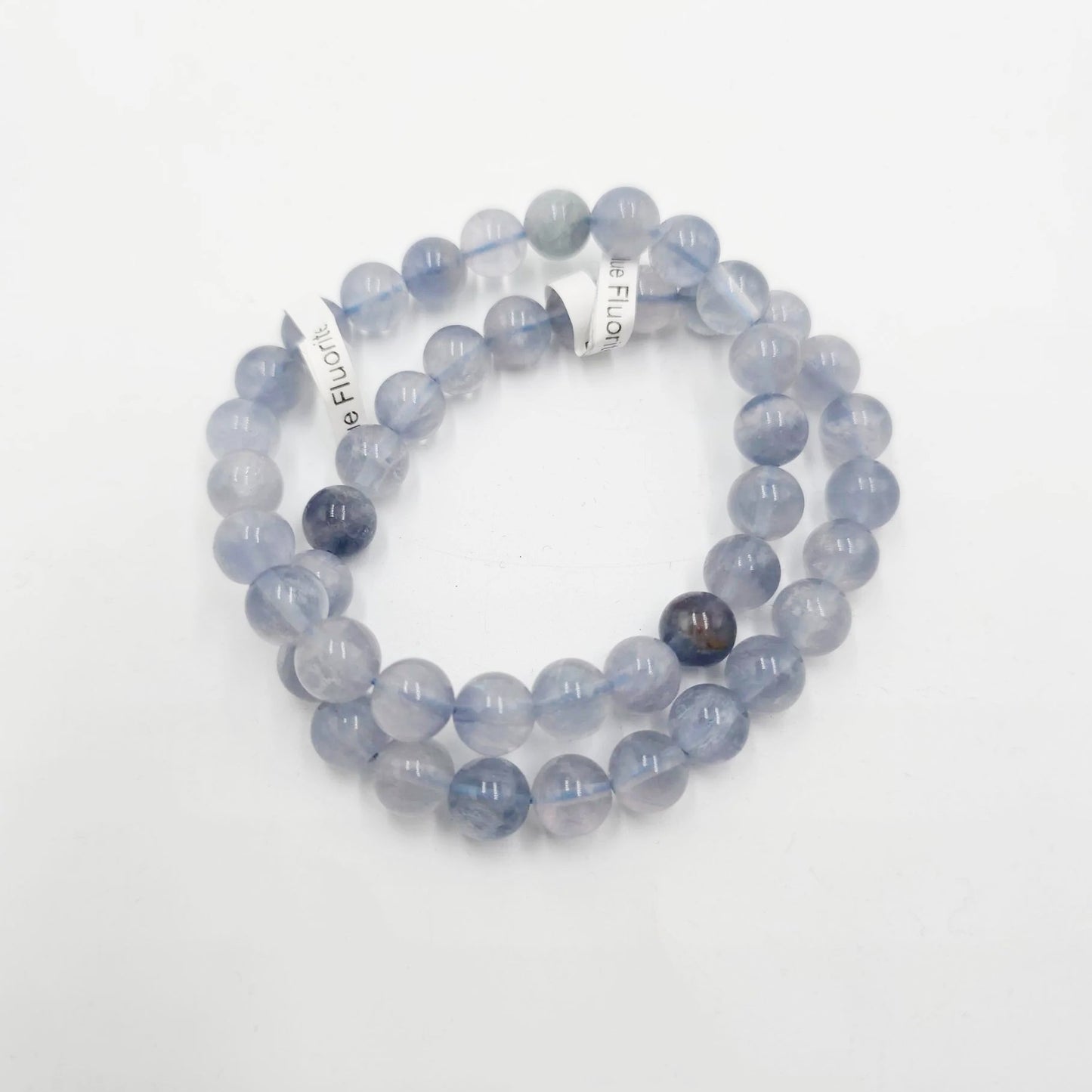 Blue Fluorite Bead Bracelet 8mm - Elevated Metaphysical