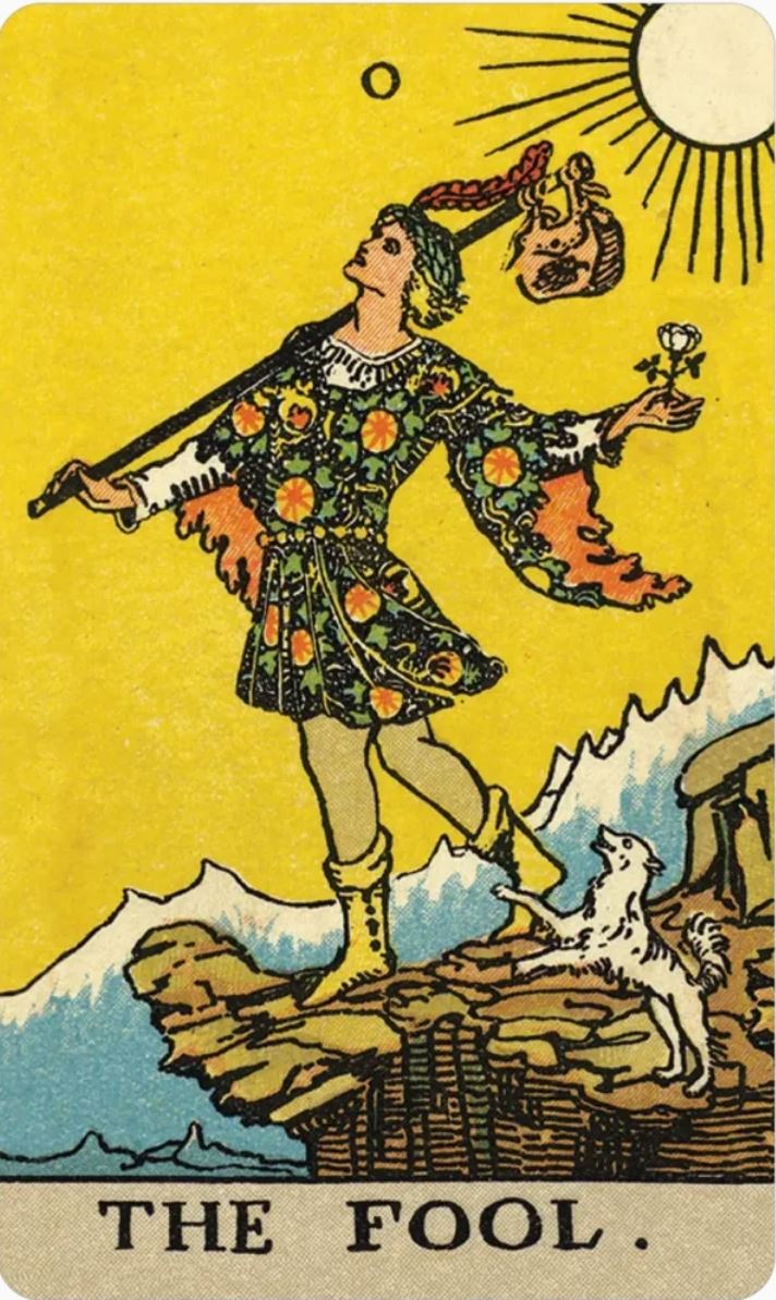 Smith-Waite Tarot Deck Borderless Miniature Edition