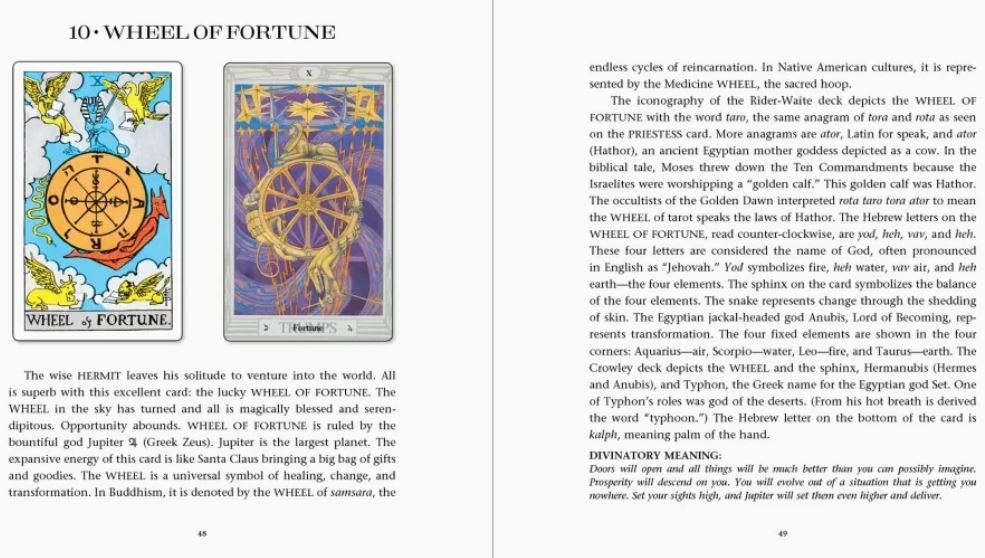 Introduction To Tarot Book