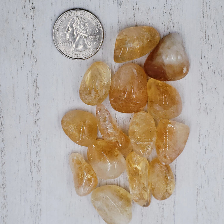 Citrine Tumbled Stone