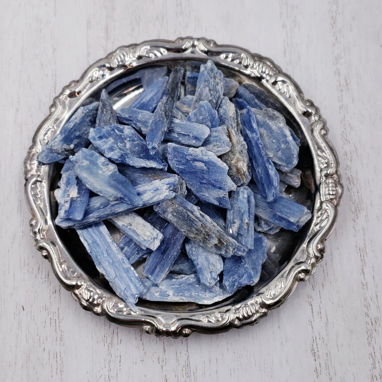 Blue Kyanite Blade Stone Rough Small