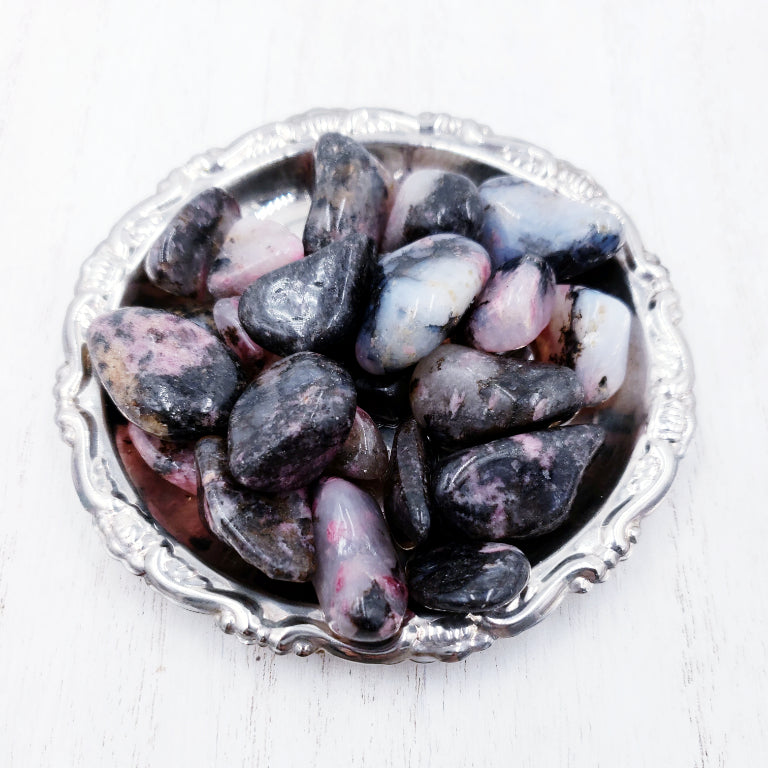 Rhodonite Tumbled Stone