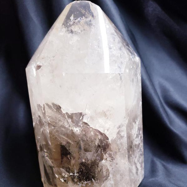 Large Smoky Quartz Polished Crystal Point