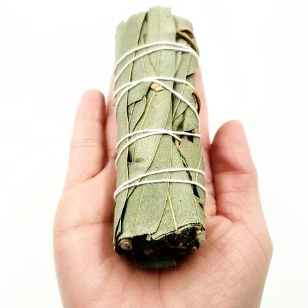 Eucalyptus Smudge Wand Stick 4" - Incense and Herbs