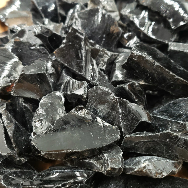 Black Obsidian Rough Stone