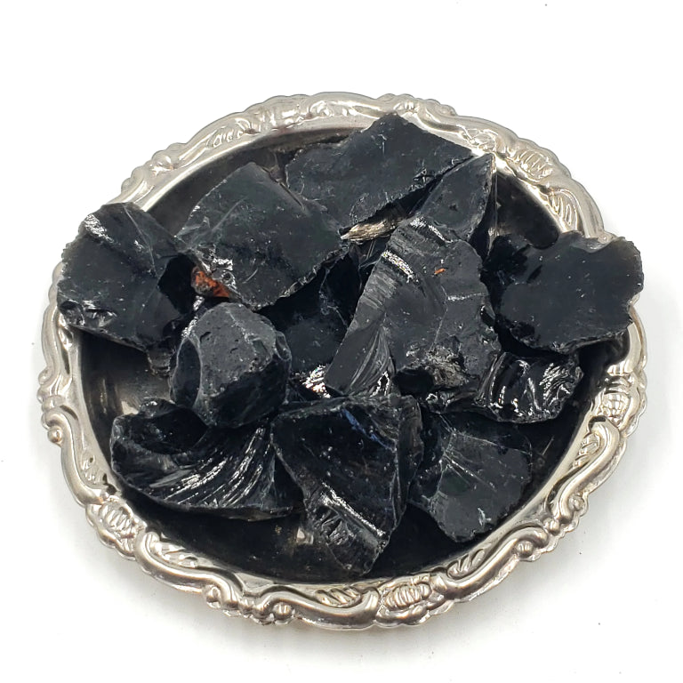 Black Obsidian Rough Stone