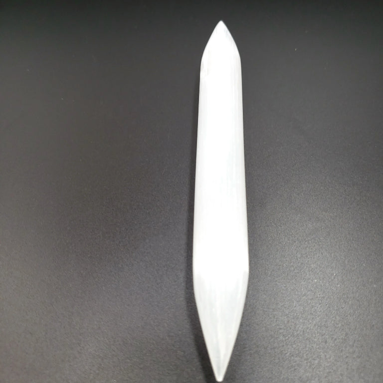 Selenite DT Wand Double Terminated Dagger