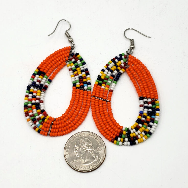 Beaded Earrings Handmade Fashion Jewelry