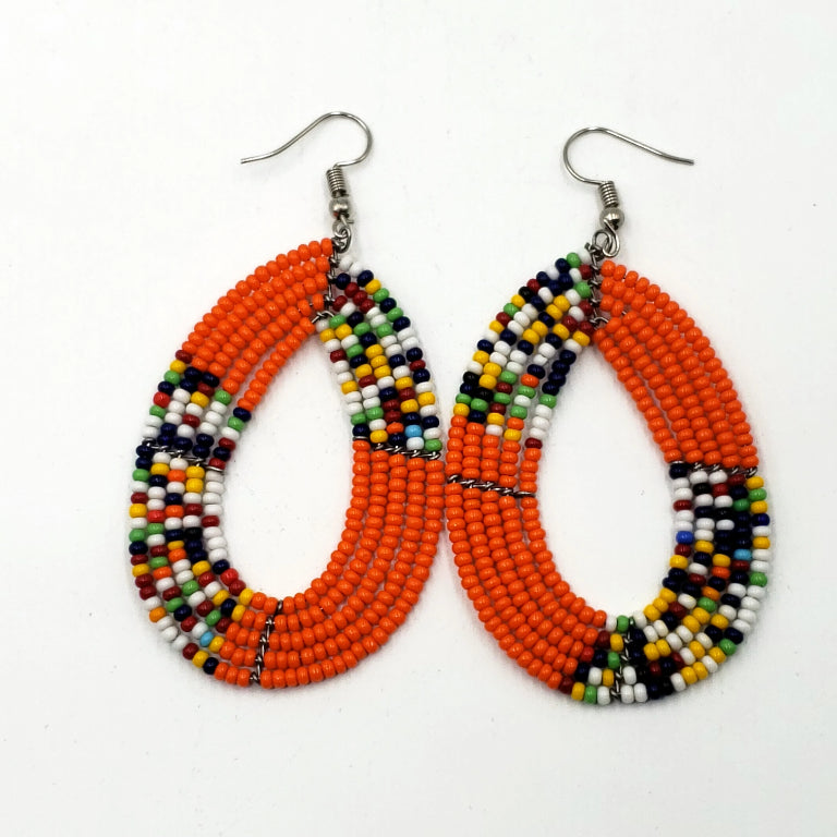 Beaded Earrings Handmade Fashion Jewelry