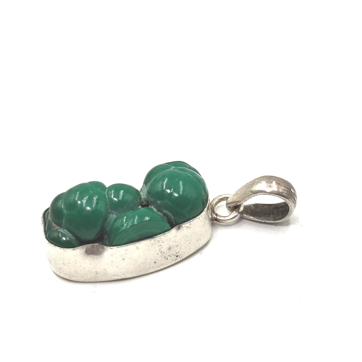 Malachite Sterling Silver Pendant