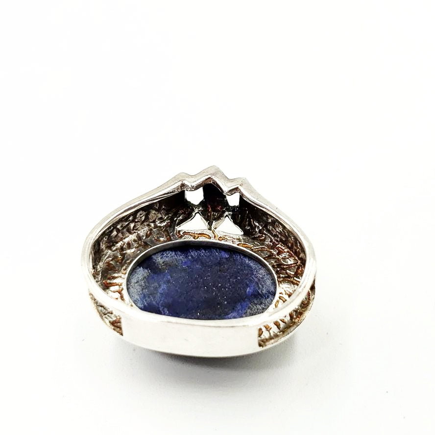 Lapis Lazuli Sterling Silver Pendant