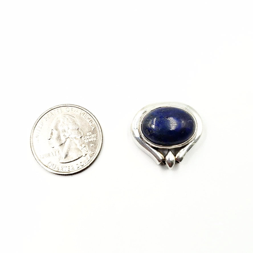 Lapis Lazuli Sterling Silver Pendant