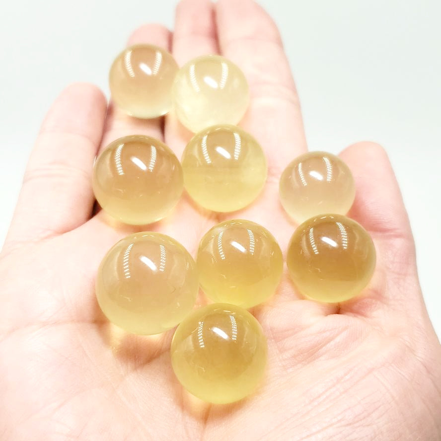 Citrine Sphere Small Genuine Citrine