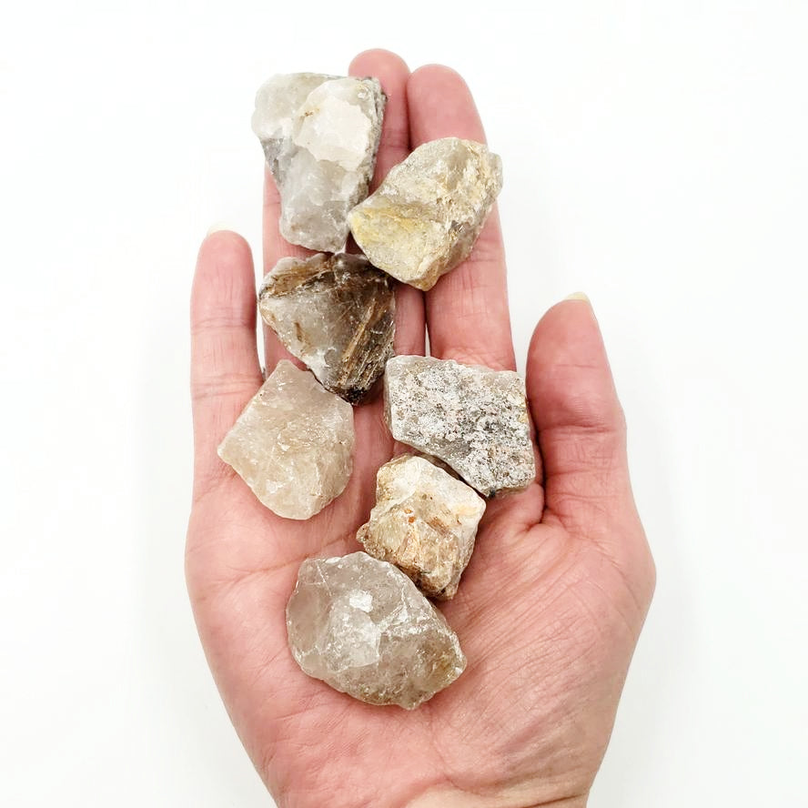Rutilated Quartz Rough Stone