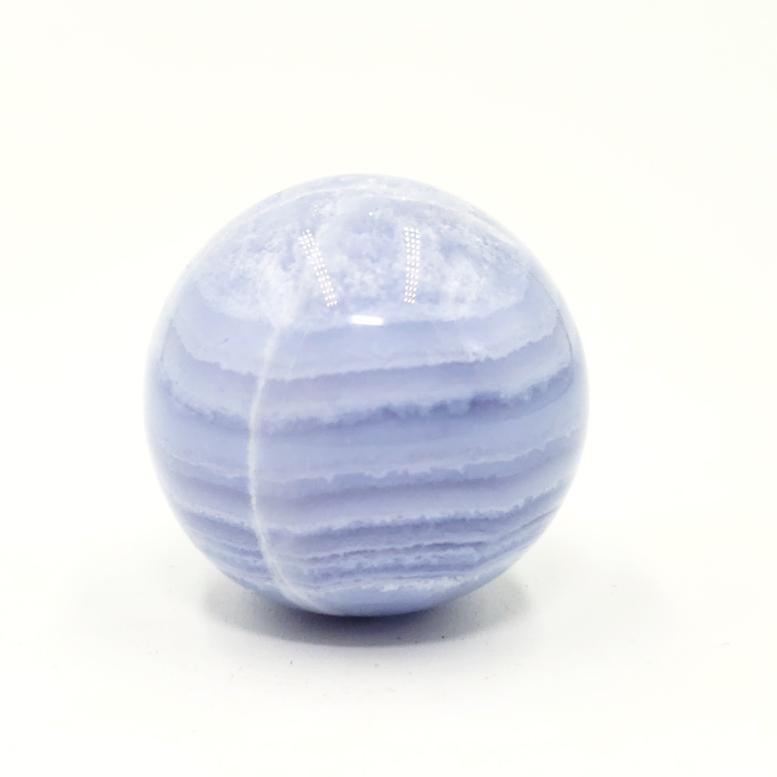 Blue Lace Agate Sphere 29.1 mm 33.5 g