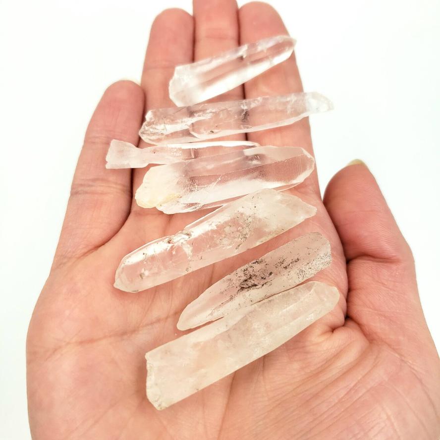 Clear Quartz Point Rough Stone