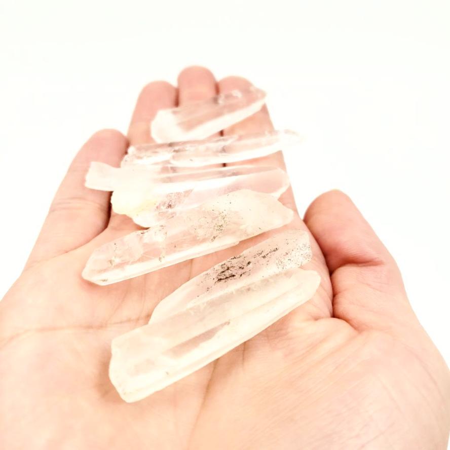 Clear Quartz Point Rough Stone