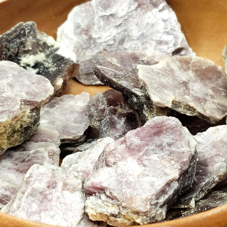 Lepidolite Mica Sheet Rough Stone
