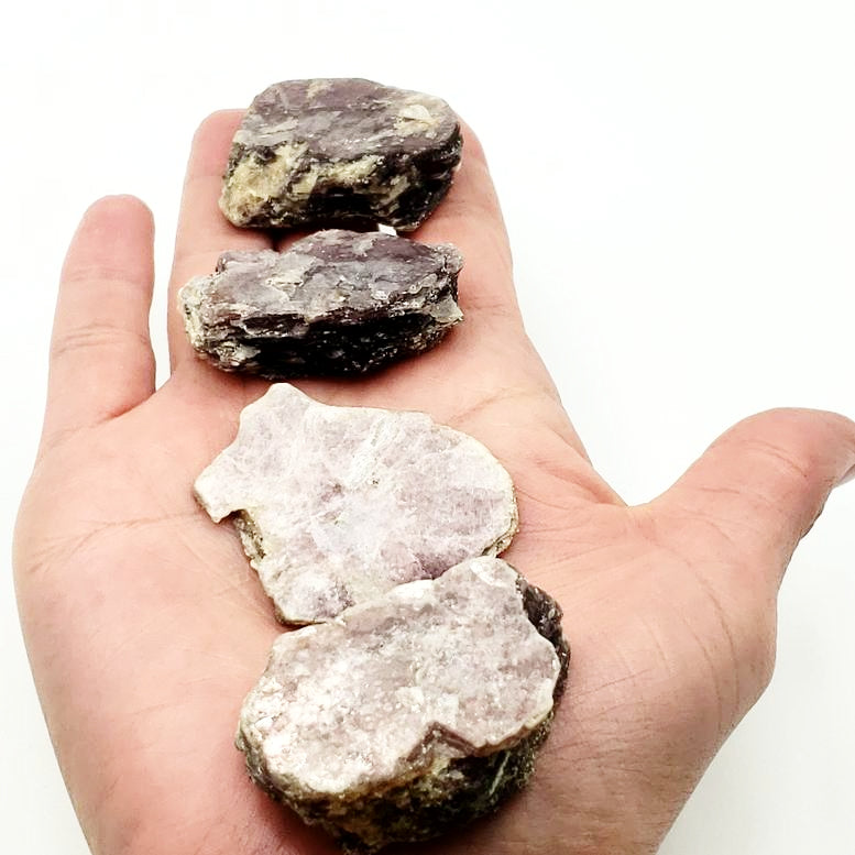 Lepidolite Mica Sheet Rough Stone