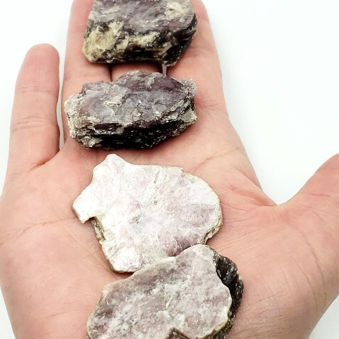 Lepidolite Mica Sheet Rough Stone