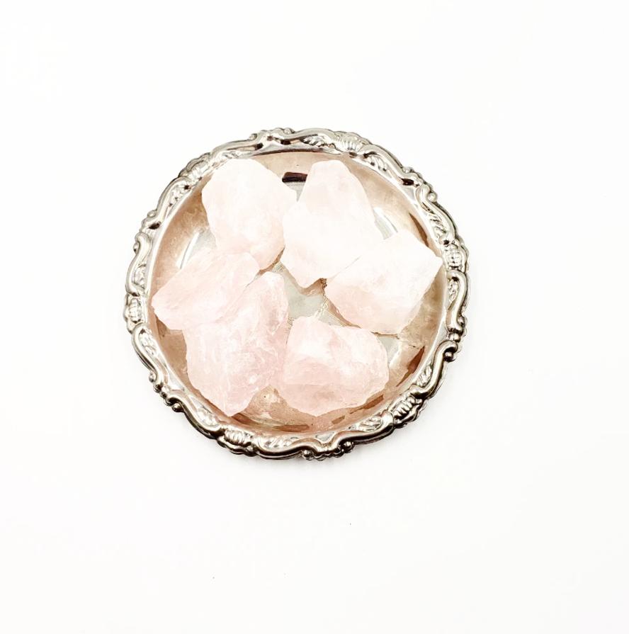 Rose Quartz Rough Stone - Elevated Metaphysical