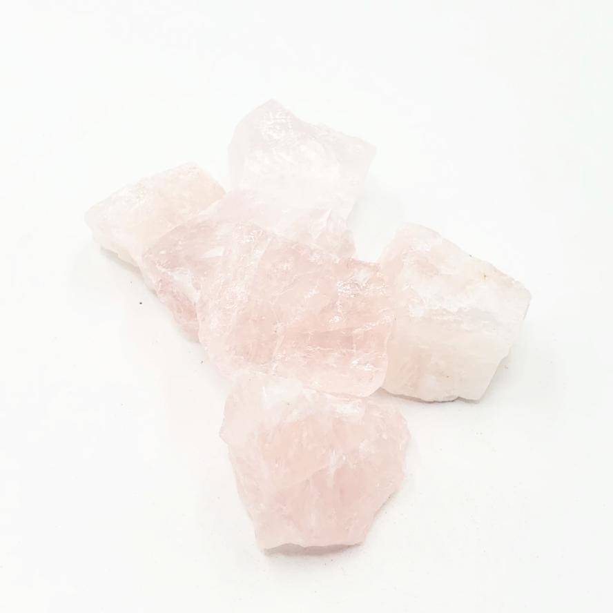 Rose Quartz Rough Stone - Elevated Metaphysical
