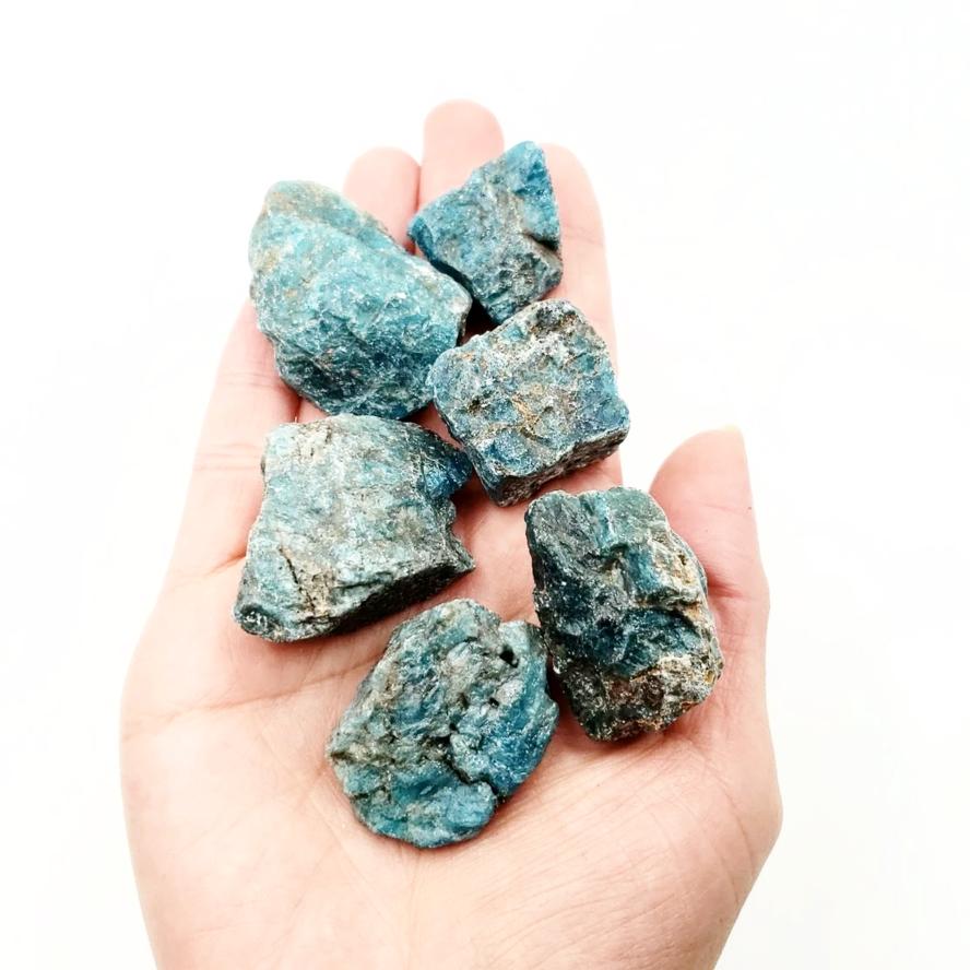 Blue Apatite Rough Stone