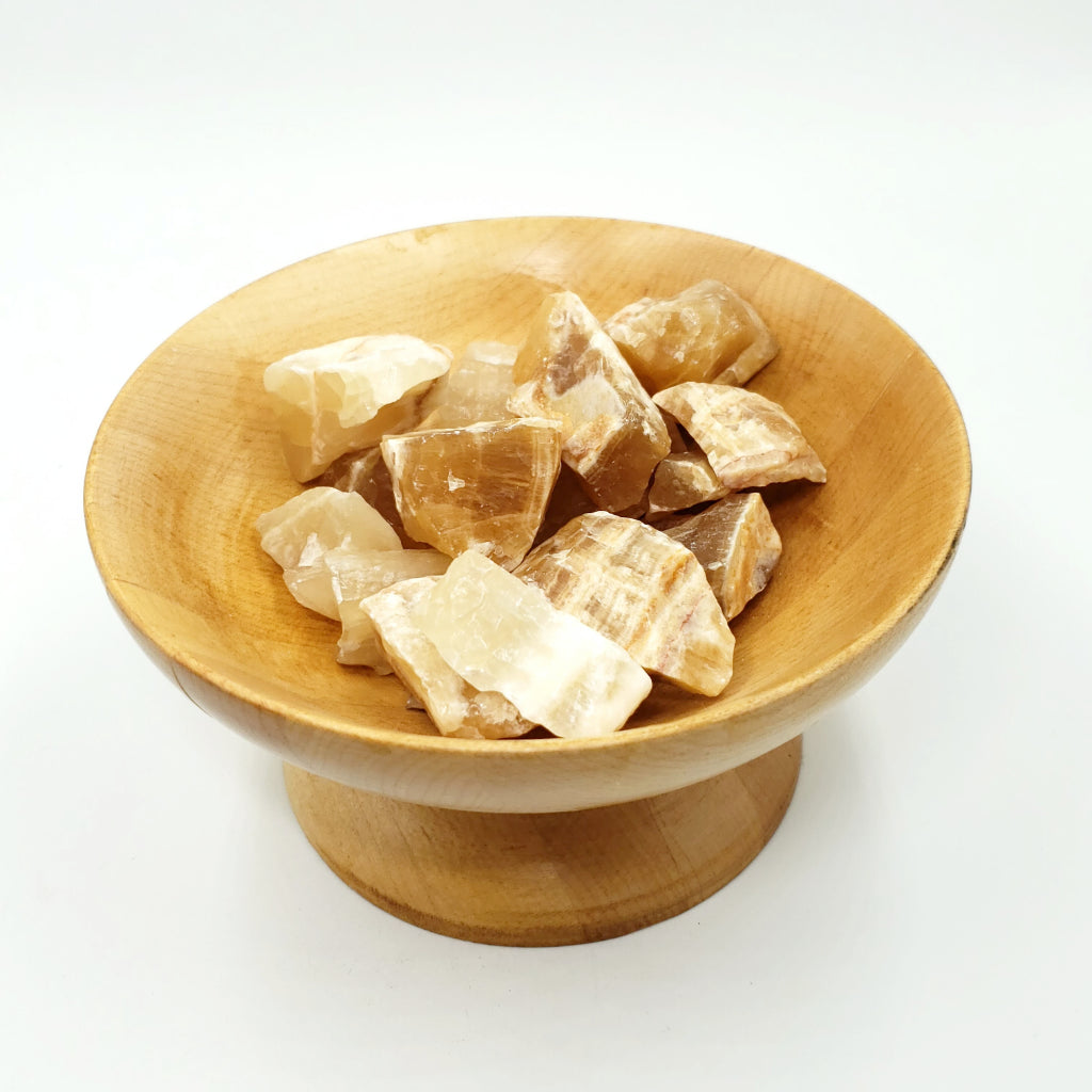 Honey Calcite Rough Stone