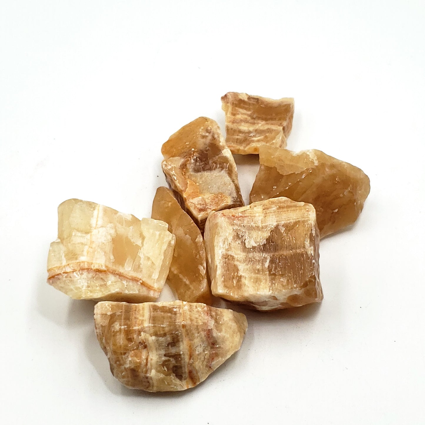 Honey Calcite Rough Stone