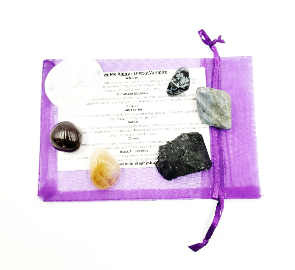 Leave Me Alone - Energy Vampire Set - Elevated Metaphysical