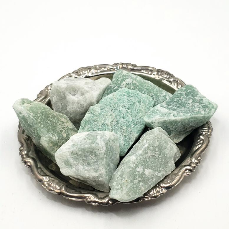 Green Aventurine Rough Stone - Elevated Metaphysical