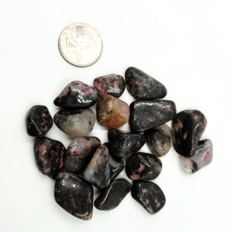 Rhodonite Tumbled Stone