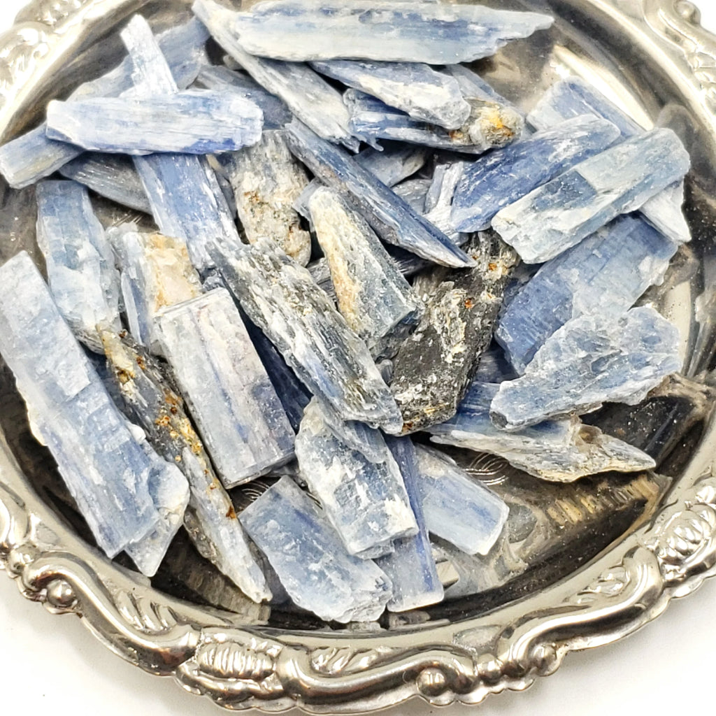 Blue Kyanite Blade Stone Rough Small