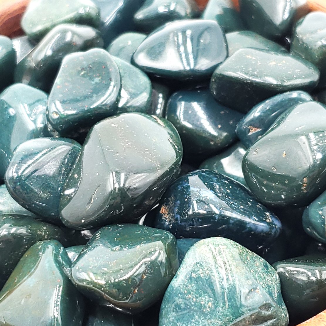 Bloodstone Tumbled Stone