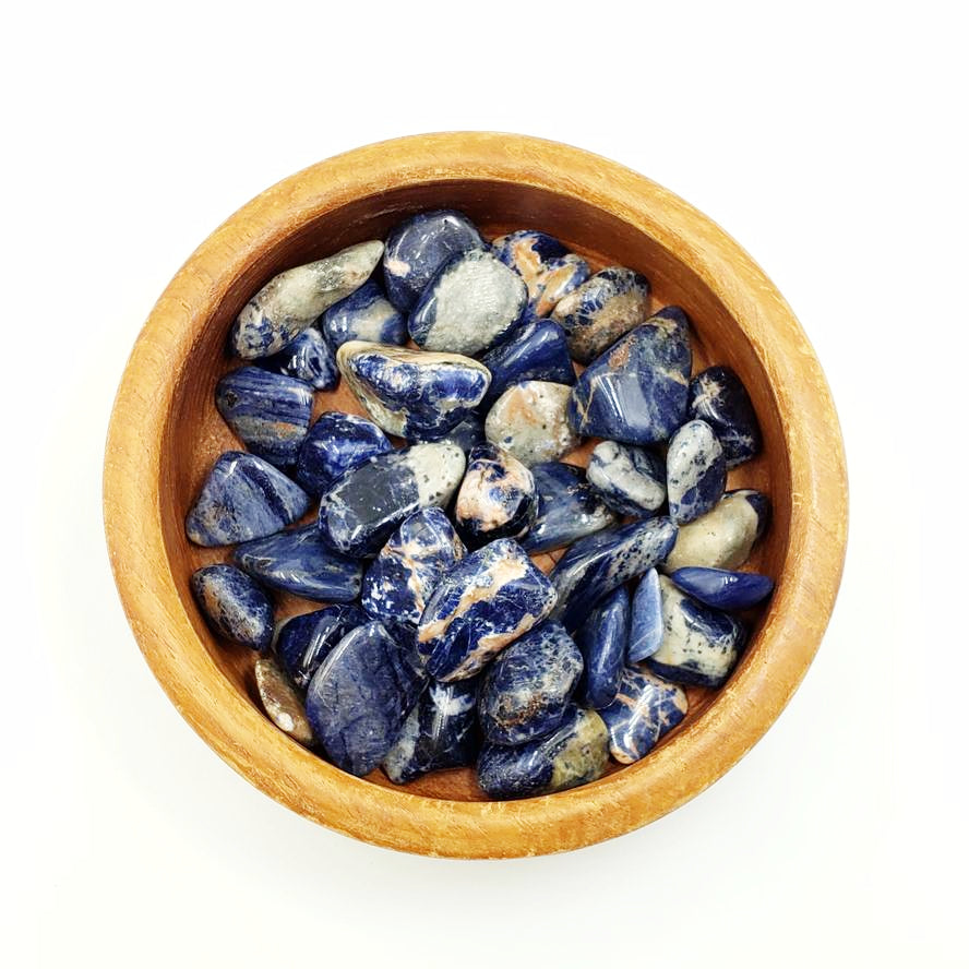 Sodalite Tumbled Stone - Tumbled Stones