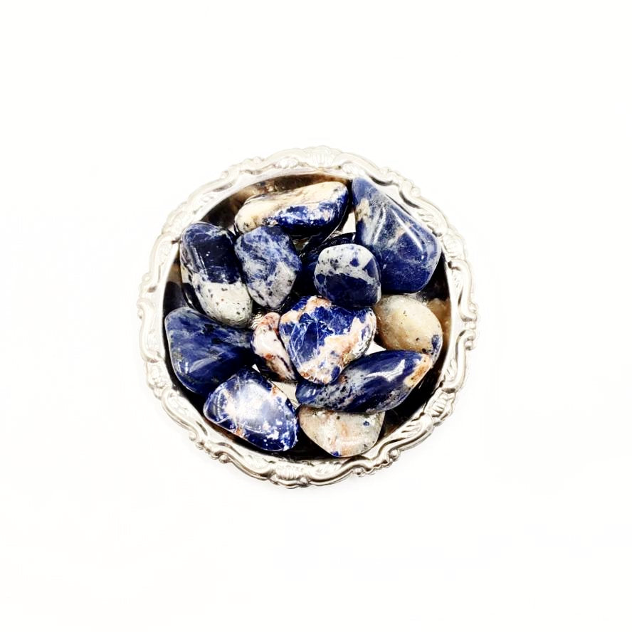 Sodalite Tumbled Stone - Tumbled Stones