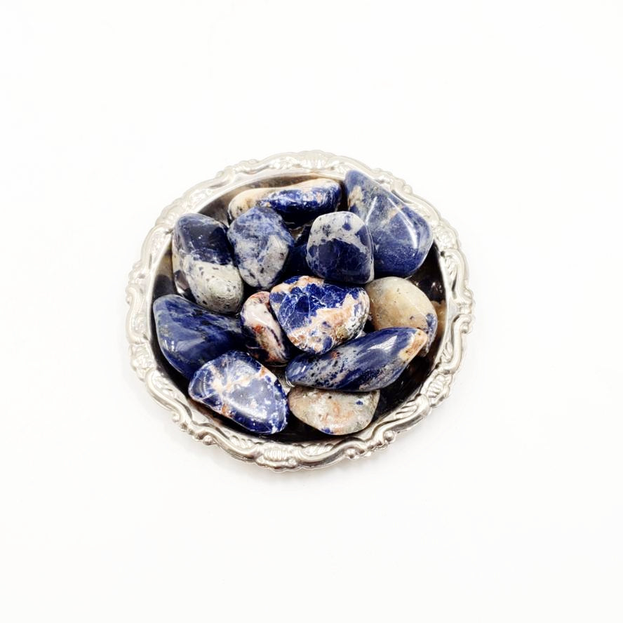 Sodalite Tumbled Stone - Tumbled Stones