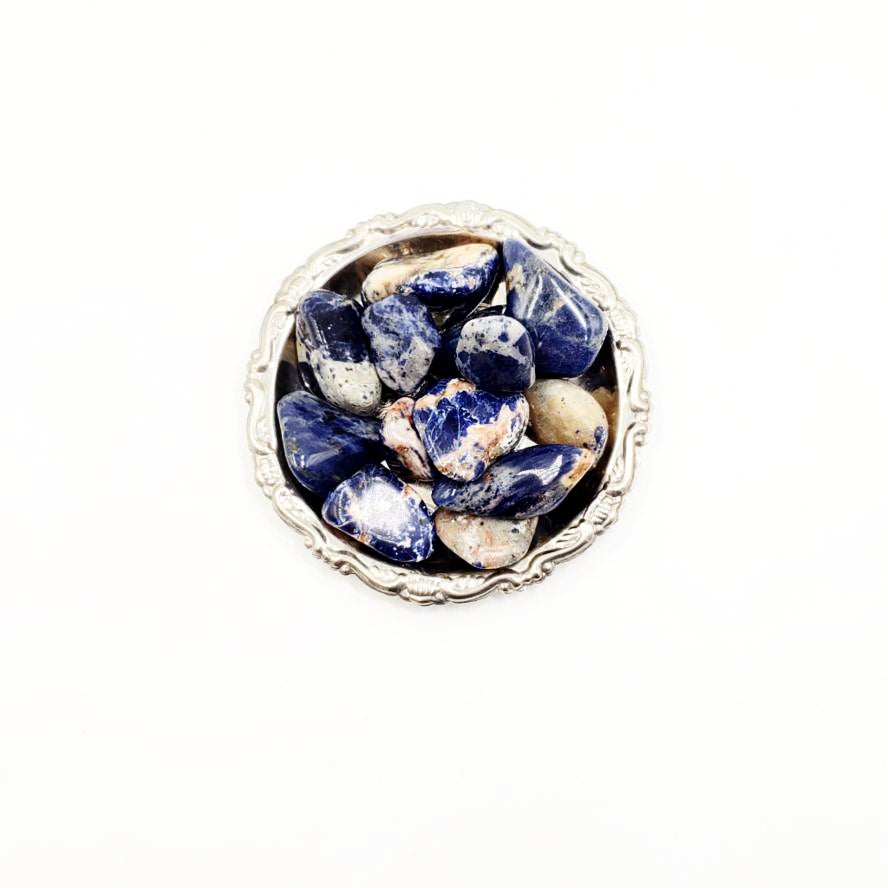 Sodalite Tumbled Stone - Tumbled Stones