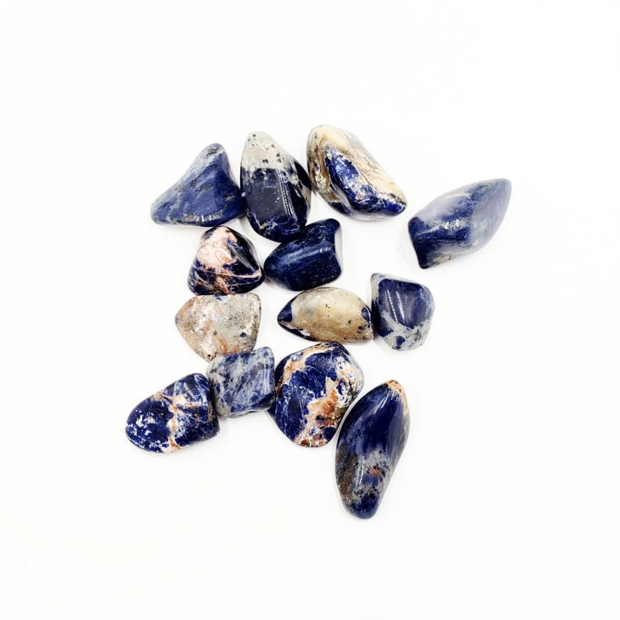 Sodalite Tumbled Stone - Tumbled Stones