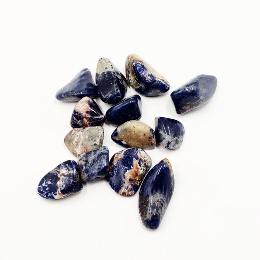 Sodalite Tumbled Stone - Tumbled Stones