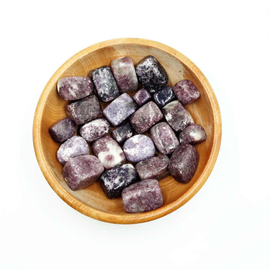 Lepidolite Tumbled Stone Extra Quality - Tumbled Stones