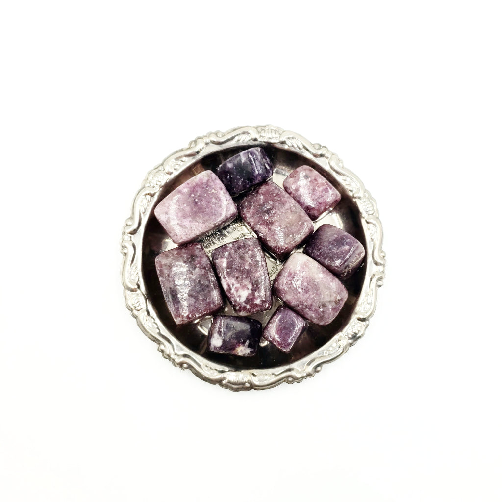 Lepidolite Tumbled Stone Extra Quality - Tumbled Stones