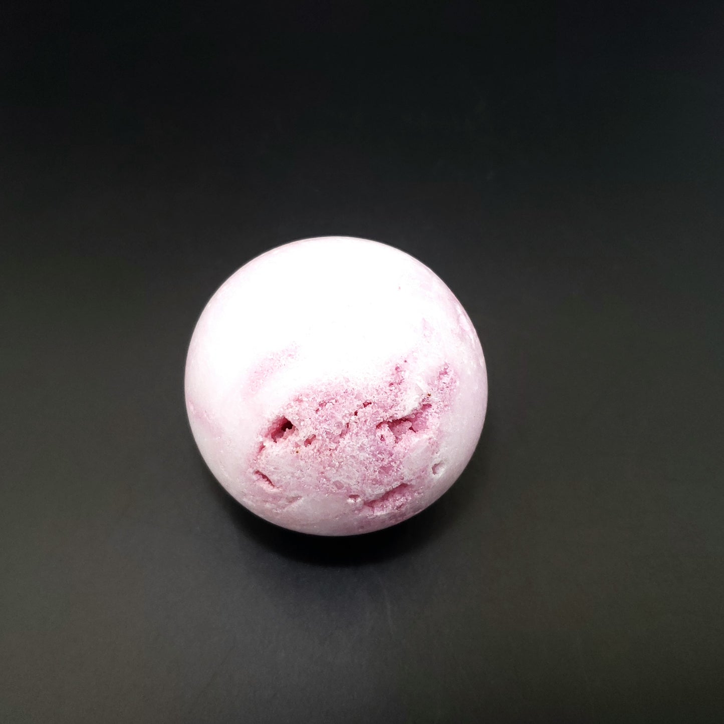 Pink Aragonite Sphere 49mm 161g