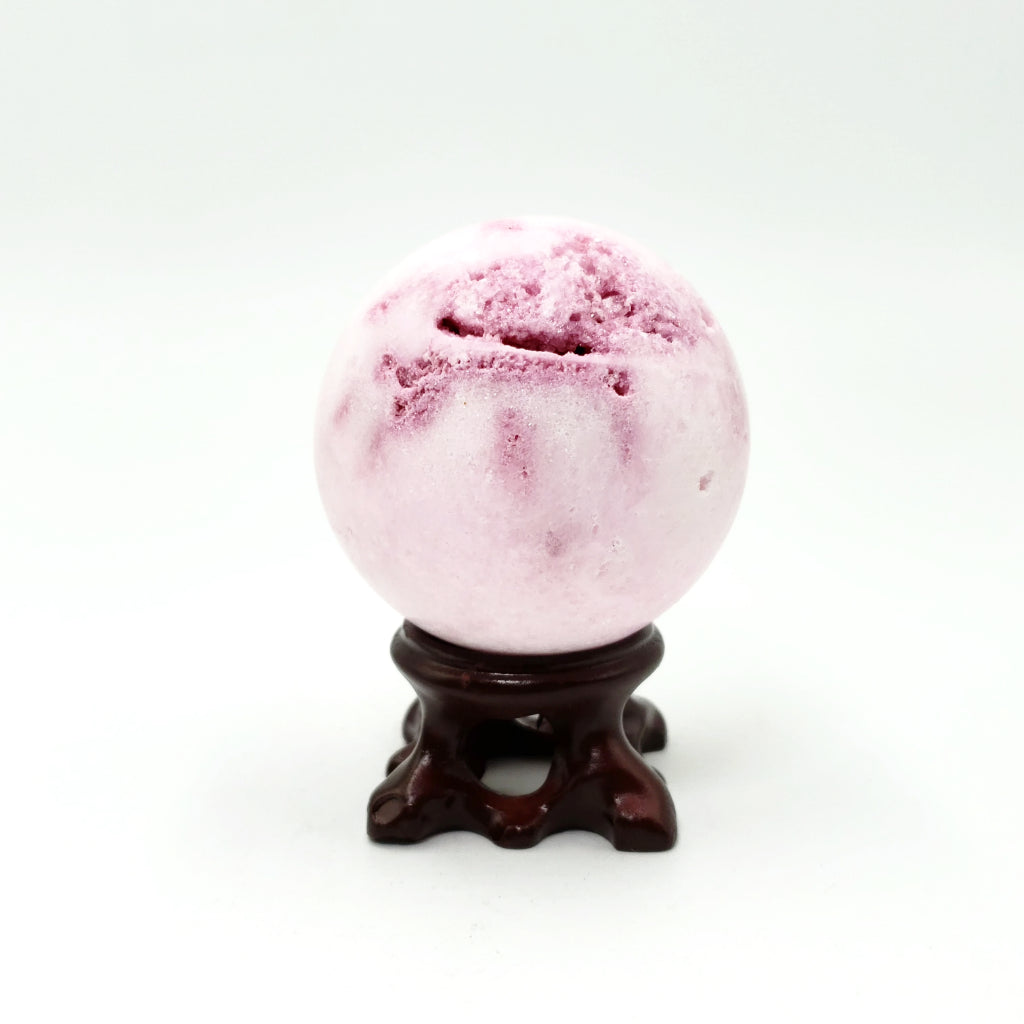 Pink Aragonite Sphere 49mm 161g