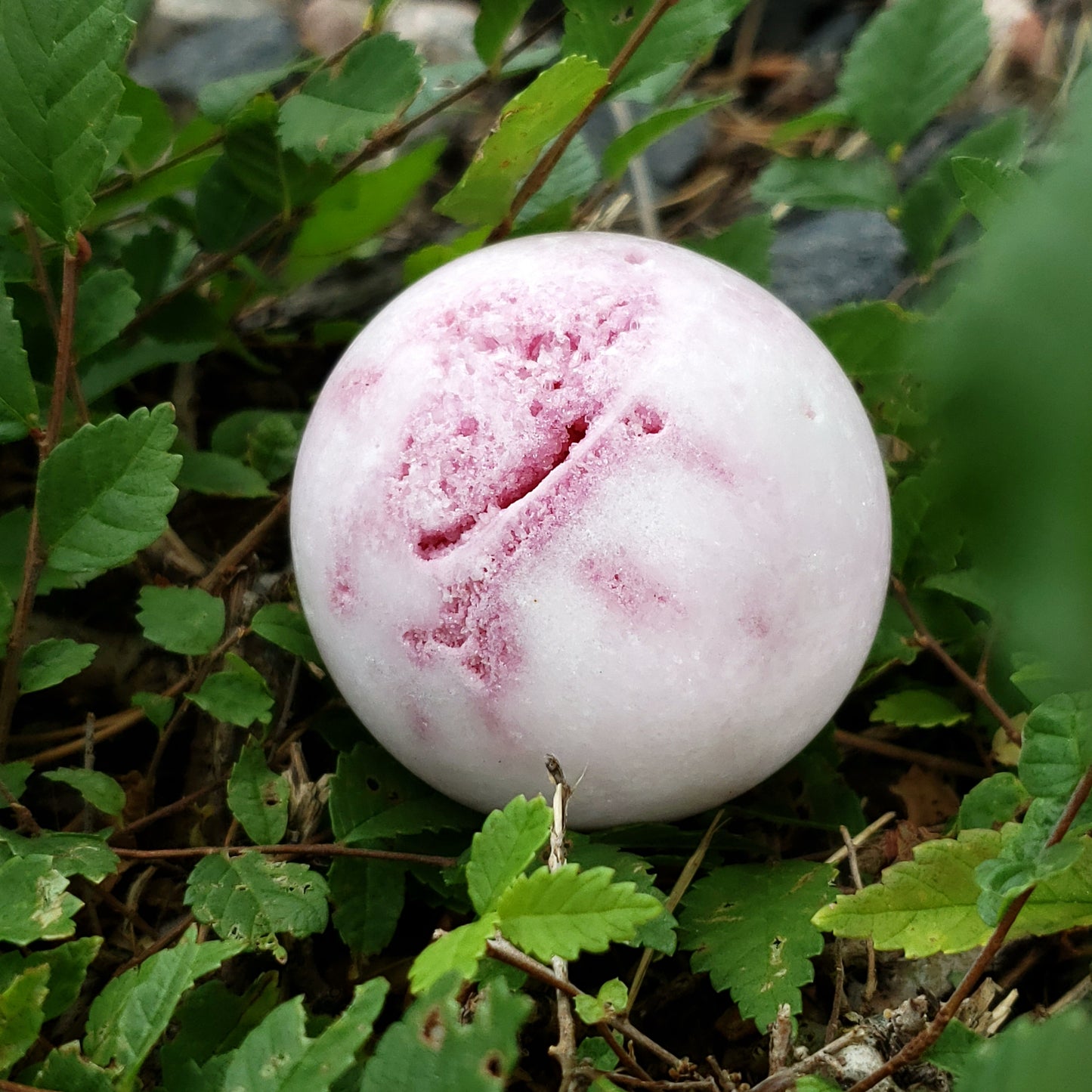 Pink Aragonite Sphere 49mm 161g