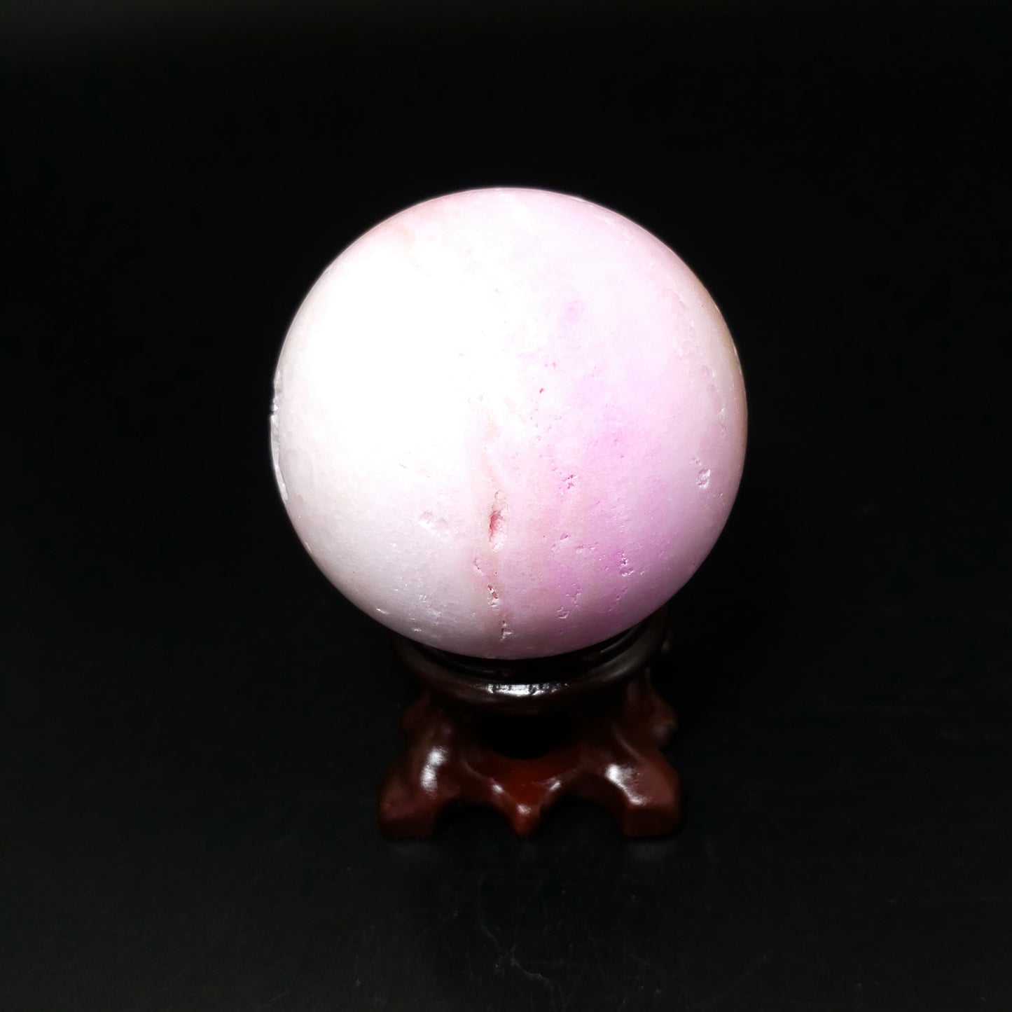 Pink Aragonite Sphere 49mm 162g - Spheres