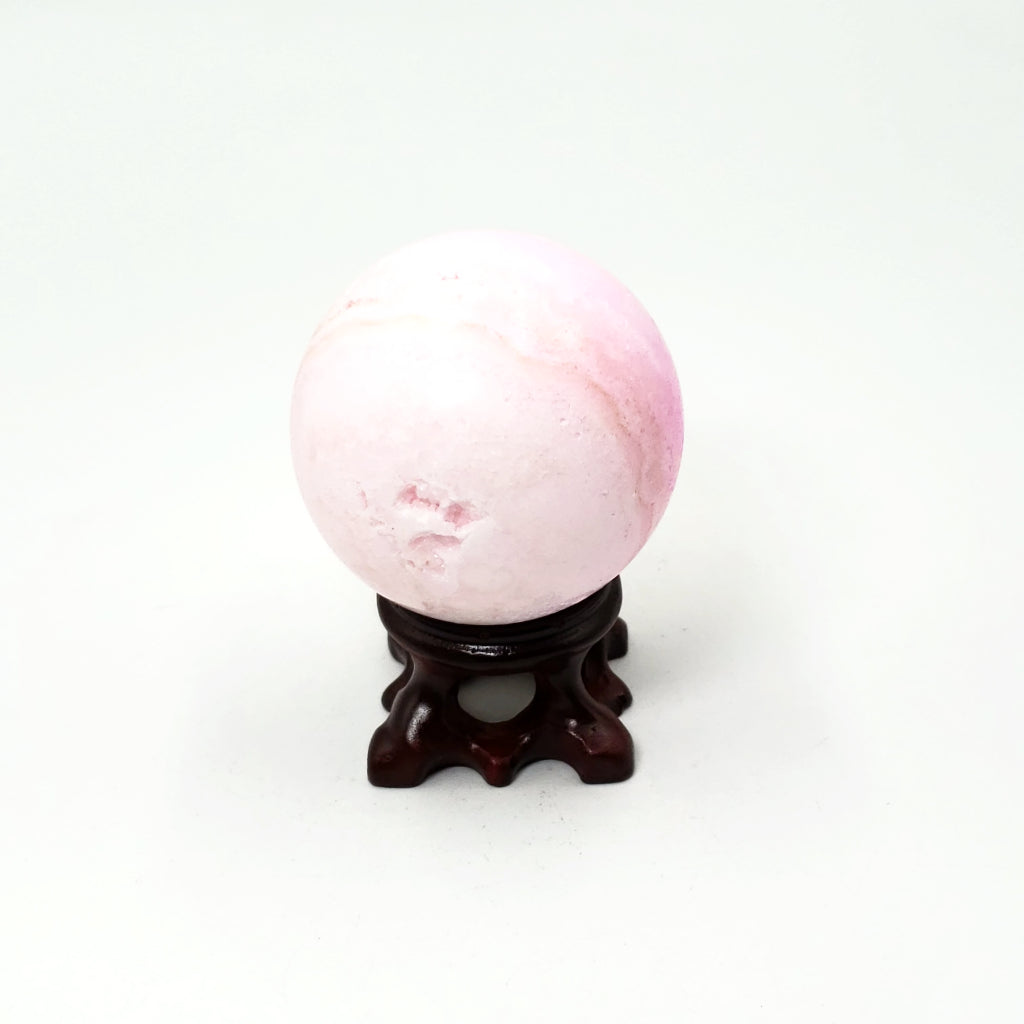 Pink Aragonite Sphere 49mm 162g - Spheres