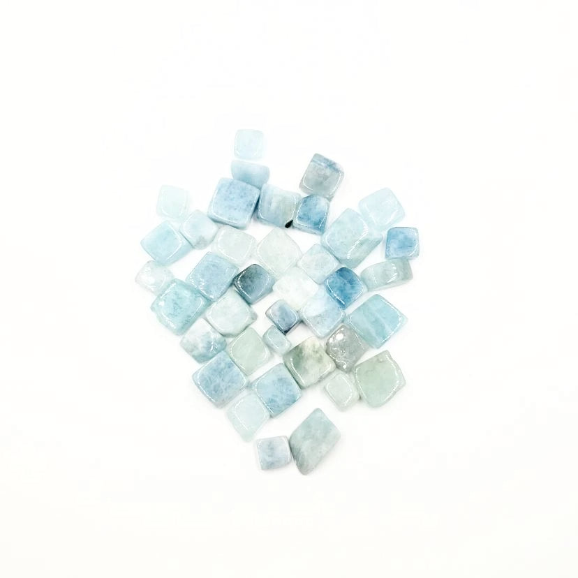 Aquamarine Tumbled Stone Small - Tumbled Stones