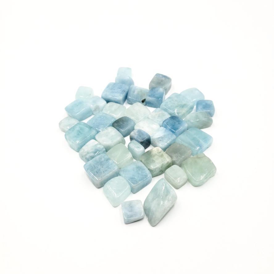 Aquamarine Tumbled Stone Small - Tumbled Stones
